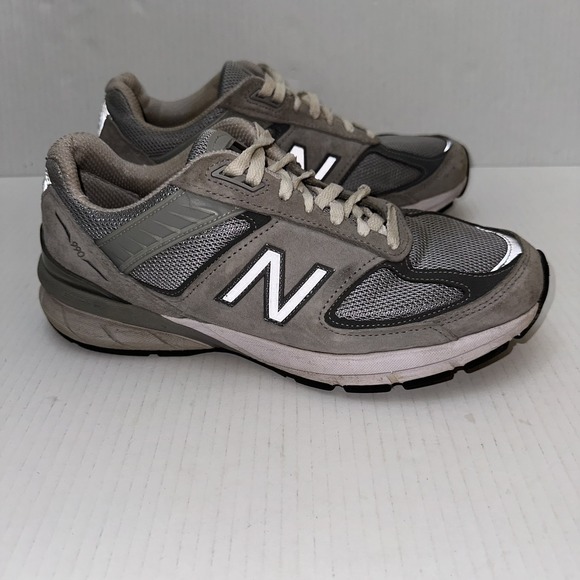 New Balance 990v5 Shoes Mens 8 2E 10 D Gray Made in USA Running M990GL5 *Sizing* main image 12